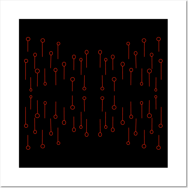 0 and 1 binary code Wall Art by jen28